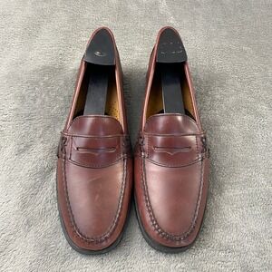 Weejuns Bass Loafer Katherine II Penny Womens 9M Brown Leather Preppy Casual EUC